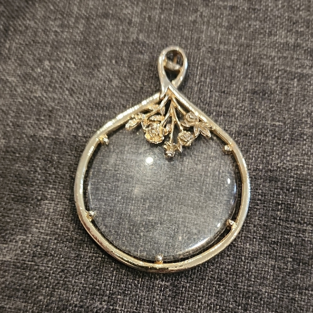 Magnifying Glass Charm